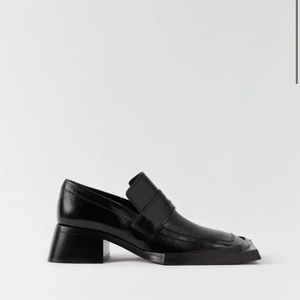 Miista Eiko Black Brogues Leather Shoes *SOLD*
